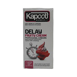 کاندوم کاپوت مدل Delay Fruty Cream بسته 12 عددی