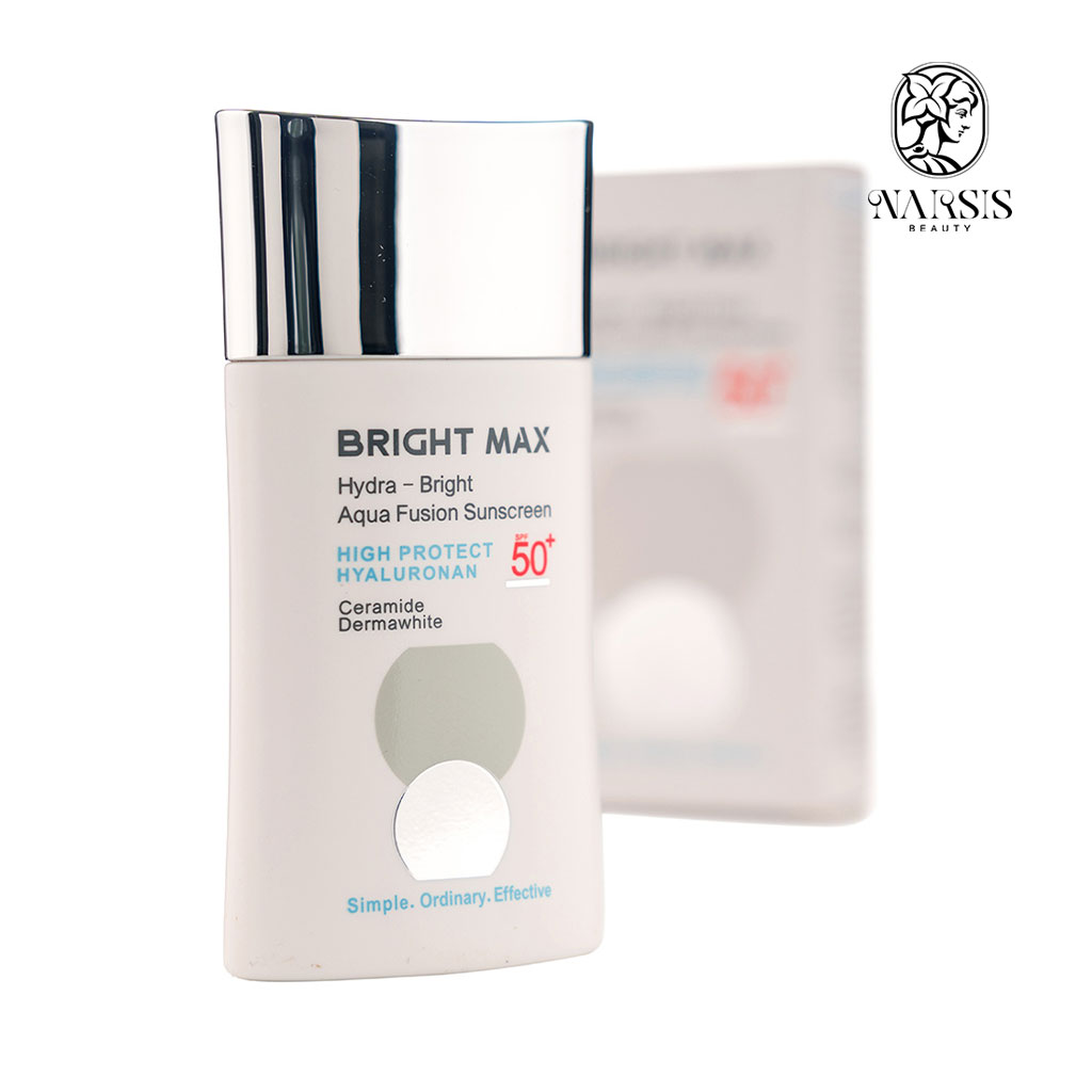 hydra bright fluid aqua fusion sunscreen bright max box orginal