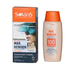 کرم ضد آفتاب رنگی SPF100 مناسب پوست های حساس رنگی بژ طبیعی آردن سولاریس 100 میلی لیتر