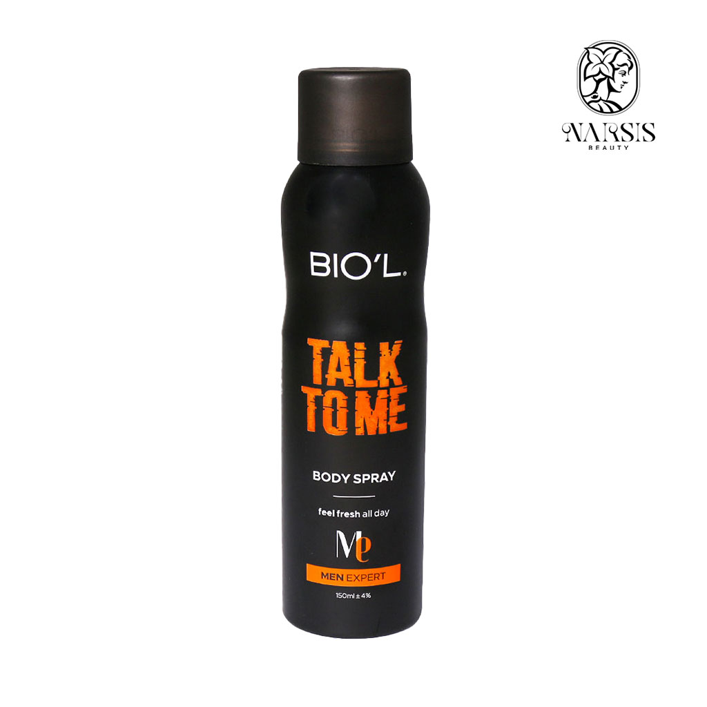 اسپری بدن مردانه بیول مدل Talk To Me حجم 150 میلی لیتر