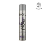 اسپری حالت دهنده مو بیول مدل Ultra Strong حجم 500 میلی لیتر