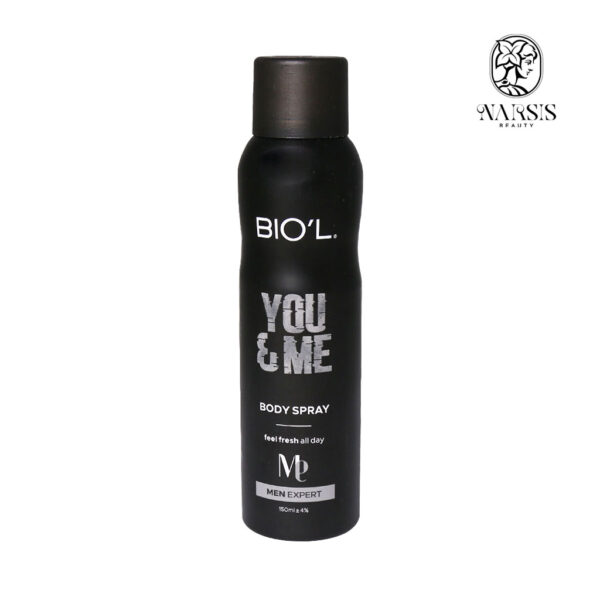 اسپری بدن مردانه بیول مدل You And Me حجم 150 میلی لیتر