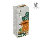 کرم ضد آفتاب دابل شیلد فاقد چربی بی رنگ SPF50+ شون 50 میلی لیتر