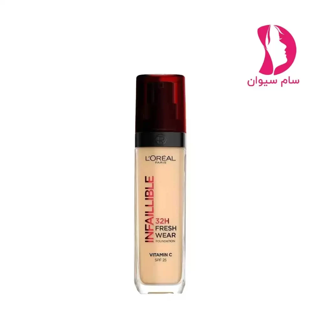 کرم پودر اینفالیبل 32 ساعته شماره 125 برند لورال(Loreal Infallible 32H)